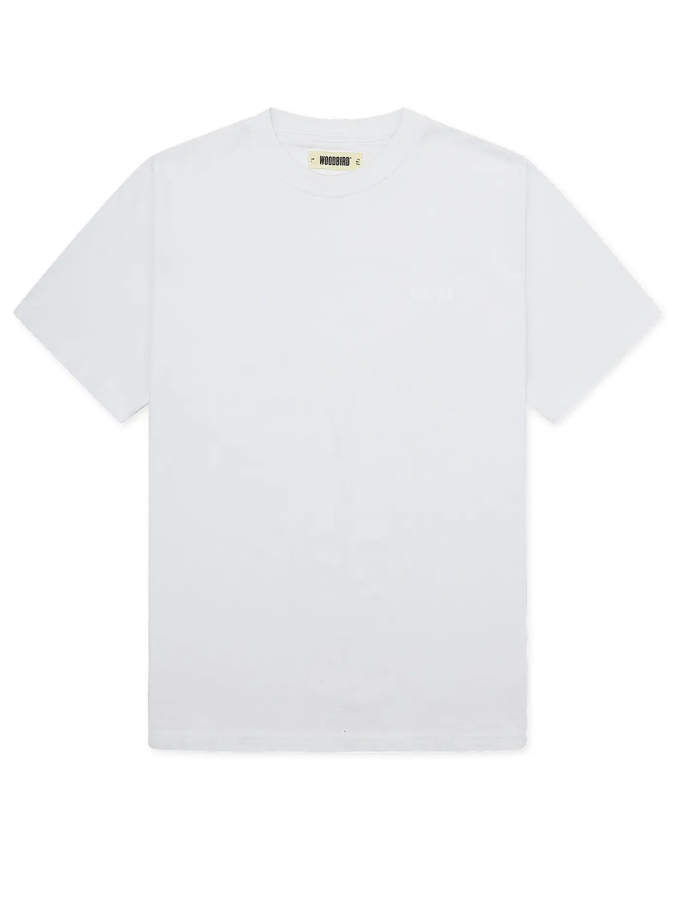 WOODBIRD | T-Shirt WBBAINE | weiss